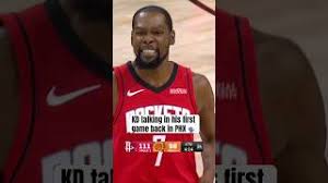 Watch: KD had to something to say