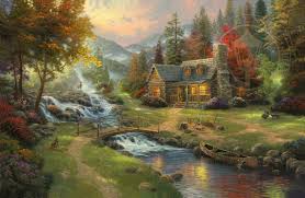 Résultat de recherche d'images pour "thomas kinkade"