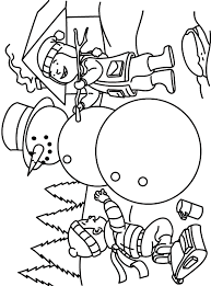 Image result for coloring book snowmen