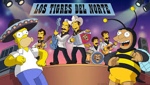 Los Tigres del Norte llegan a Los Simpson; con un corrido original