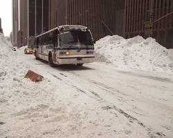 Image of Blizzard of 1996 in NYC