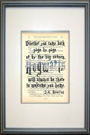J.K. Rowling Harry Potter Quote Typography Print by Papyrusaurus via Relatably.com