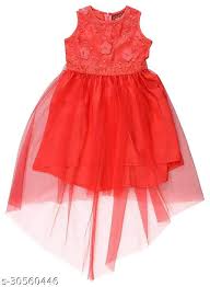 Price History of KIDDERZ Lace Applique Fit & Flare Dress from Ajio