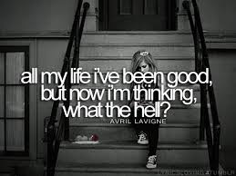 What The Hell-Avril Lavigne | Poems &amp; Lyrics | Pinterest | Avril ... via Relatably.com