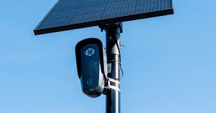 License plate surveillance camera on a Florida highway