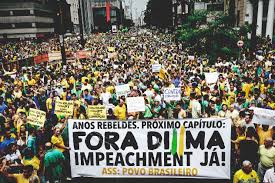 Resultado de imagem para fotos das manifestacoes contra dilma