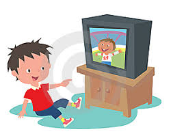 Resultado de imagen para niño viendo tv