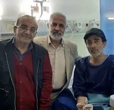 بازیگر قدیمی سینما در بیمارستان بستری شد