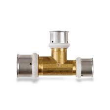 Polysure Branch and End Reduced Tee, 22mm x 15mm x 15mm