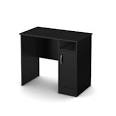 Small black desk