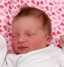 22, 2011. She weighed 7 pounds, 2 ounces and was 19 inches long. She is the daughter of Stephanie Frey and Aaron Hess, of Oswego. - Baby-Amelia-Jane-Hess-300x311