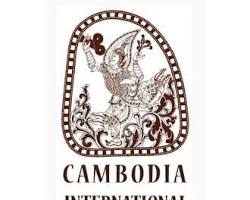 An outdoor film screening at the Cambodia International Film Festival.