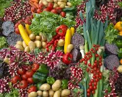 Image of variety of California produce