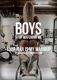 your max is my warmup | Fitness Quotes | Pinterest | Vegan ... via Relatably.com