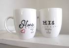 Popular items for his and hers mugs - Etsy
