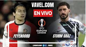 Feyenoord vs Sturm Graz EN VIVO, minuto a minuto en UEFA Europa League