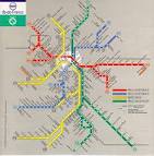 Plan du RER Paris - Plan RER parisien - Rseau RER