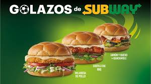 Subway rompe la forma clásica de su sándwich con los “Golazos”