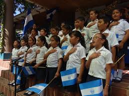 Resultado de imagen para niños  salvadoreños en acto civico