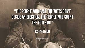 The people who cast the votes don&#39;t decide an election, the people ... via Relatably.com