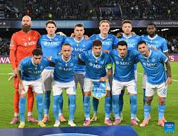 UEFA Champions League football match: Napoli vs. Frankfurt