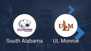 What Channel is the South Alabama vs. UL Monroe Game On?