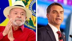 As intenções de voto de Lula e Flávio Bolsonaro no Maranhão, segundo AtlasIntel