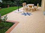 Resine sur terrasse en