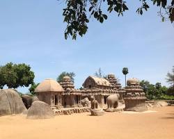 Image of Pancha Rathas in Mahabalipuram