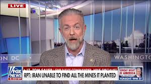 US Navy conducting mine hunt in the Strait of Hormuz