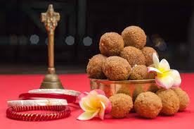 Image result for images of laddu offering to baba
