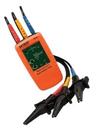 Multimetro Trifasico Y De Rotacion De Motor Extech 480403 ...