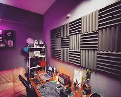 صورة soundproofed recording studio