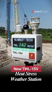 Introducing the all-new TWL-1SV heat stress weather station ...