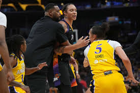 Brittney Griner Ejected from Game After Nearly Coming to Blows with Sparks 
Rookie Rickea Jackson