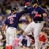 Steven Wright's on, Red Sox bats pound Dodgers