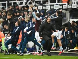 Unai Emery gives emphatic response to Premier League title question after Newcastle victory