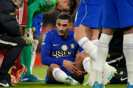 Chelsea suffer huge injury blow as Maxence Lacroix limps off holding hamstring at Liverpool