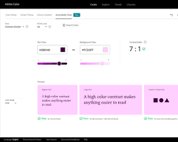 Immagine di Adobe Contrast Checker