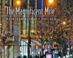 Image of Magnificent Mile Chicago in December