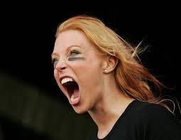 One of the most respected and fierce female vocalists in metal- Angela Gossow, has just announced that she will be stepping down from her role as the ... - Angela-Gossow