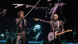 Interpol opening for Sombr (who brought out Billy Corgan at Coachella) on tour