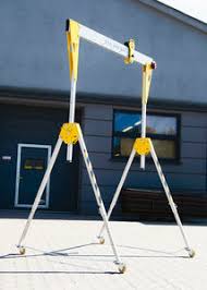 Mobile gantry crane - Alu PLUS - VINCA EQUIPOS ...