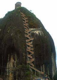 Rock Of Guatape Colombia Tourist Attraction