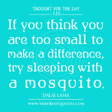 Finest ten noted quotes about mosquito image English | WishesTrumpet via Relatably.com