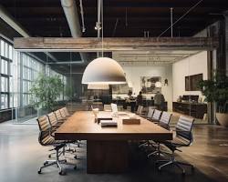 Image of Renovated Warehouse Office Interior