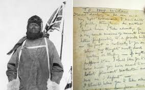 Captain Scott&#39;s last letter made public on the anniversary of his ... via Relatably.com