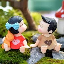 Price History of Miniature Sweety Lovers Couple Boy n Girl