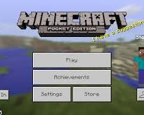 Minecraft mobile game