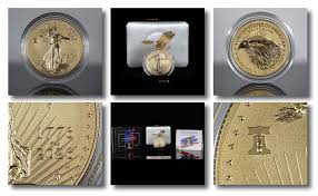 1776-2026 Enhanced Uncirculated Gold Eagle Shown in Photos